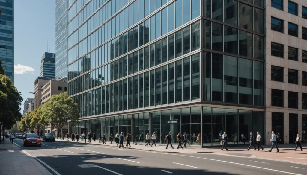 commercial lease dispute lawyer reviewing Sydney CBD office building lease documents