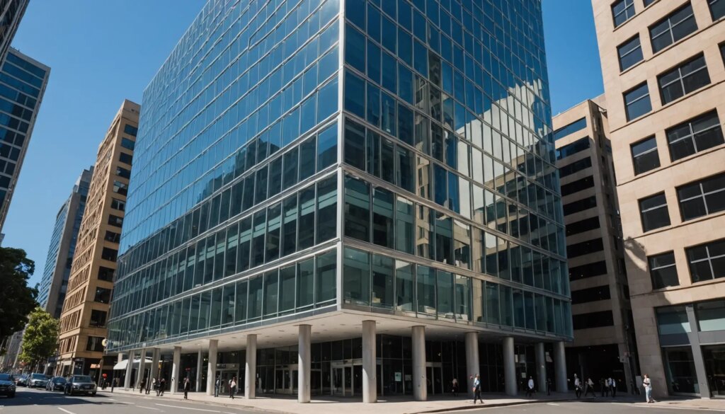 commercial lease lawyer near me reviewing Sydney CBD office building exterior